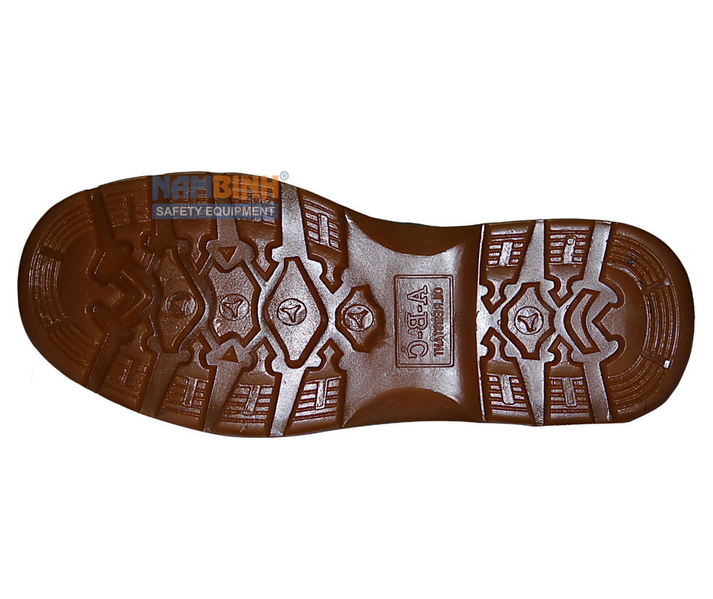 Giầy ABC Đế Kếp loại 2 (Chỉ đen, Mũ sắt, đế sắt)